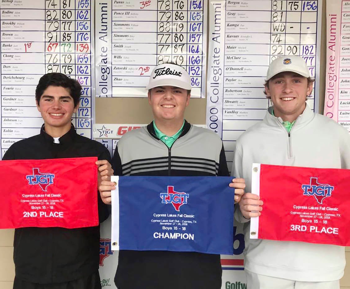 LCMs Burke Captures TJGT Cypress Lake Fall Classic Orange Leader