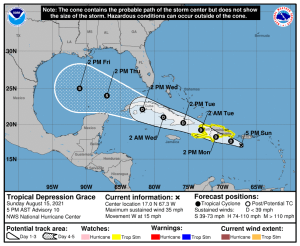Tropical Storm Grace