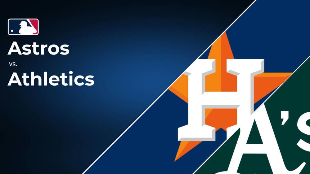 How to Watch the Astros vs. Athletics Game: Streaming & TV Channel Info for July 24