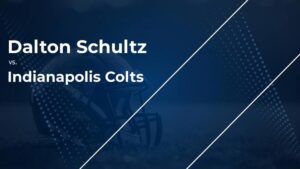 Dalton Schultz and the Texans vs. the Colts: Week 1 Stats, Matchup, Game Info