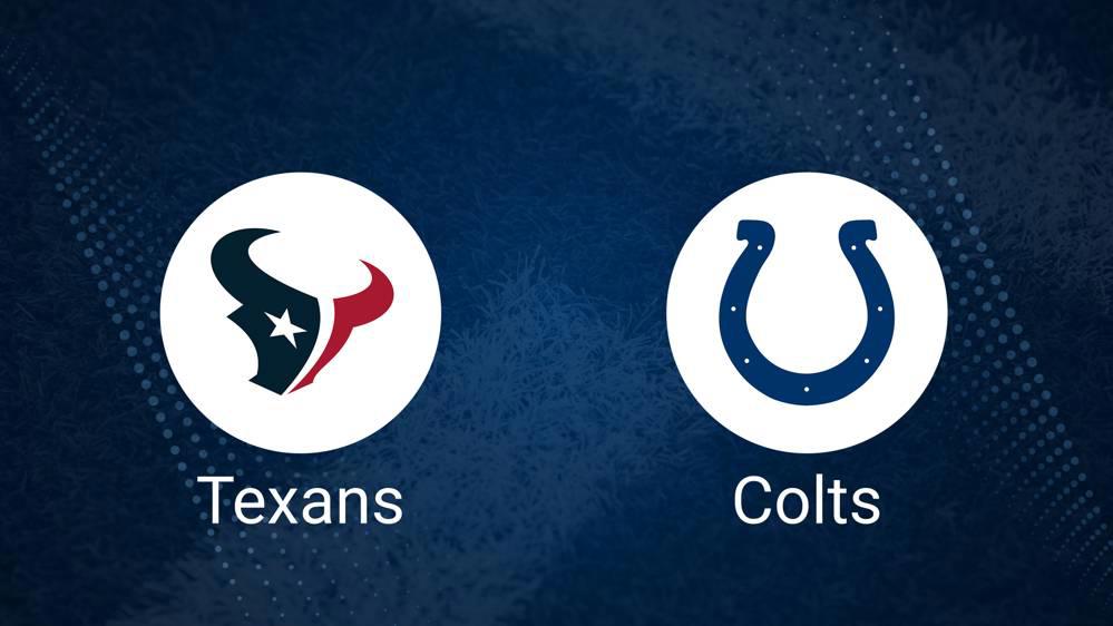 Texans vs. Colts Predictions & Picks: Odds, Moneyline, Spread - Week 1