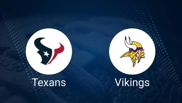 Texans vs. Vikings: Odds, Moneyline, and Spread - Week 3