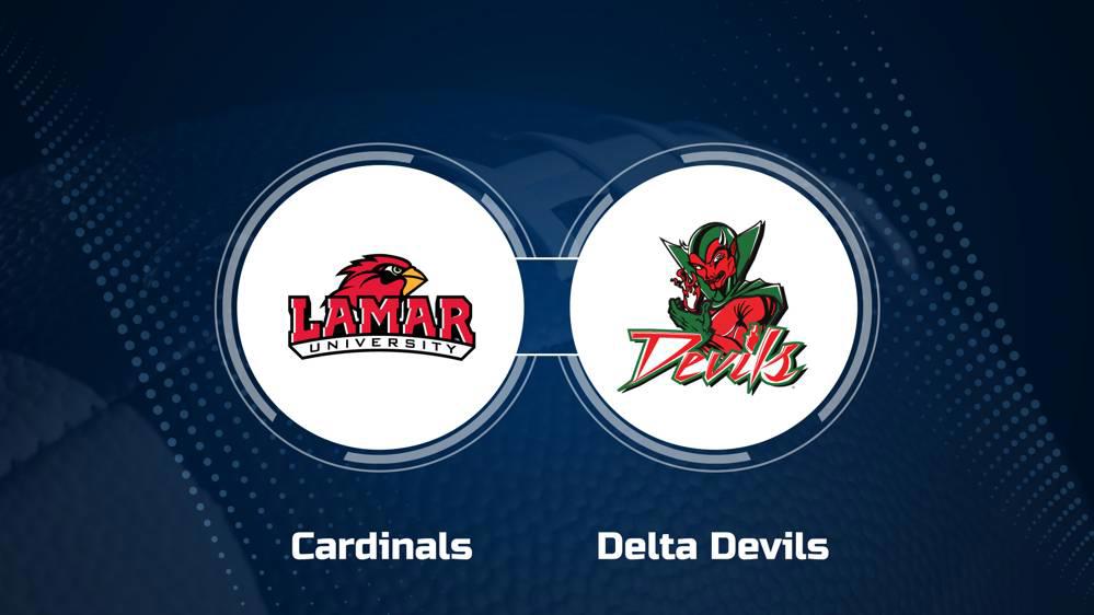 Where to Watch Lamar vs. Mississippi Valley State on TV or Streaming Live - Sept. 7