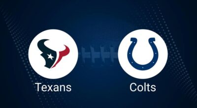 Where to Watch Texans vs. Colts on TV or Streaming Live - Sept. 8