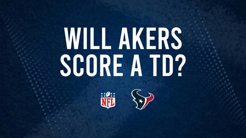 Will Cam Akers Score a Touchdown Against the Colts in Week 1?