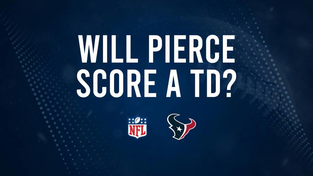 Will Dameon Pierce Score a Touchdown Against the Colts in Week 1?