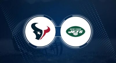 Best Bets, Odds for the Texans vs. Jets Thursday Night Football Game – Week 9