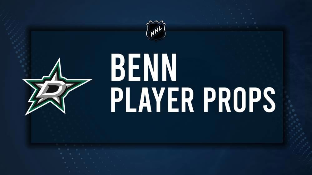 Jamie Benn Player Prop Bets for the Stars vs. Capitals Game - October 17