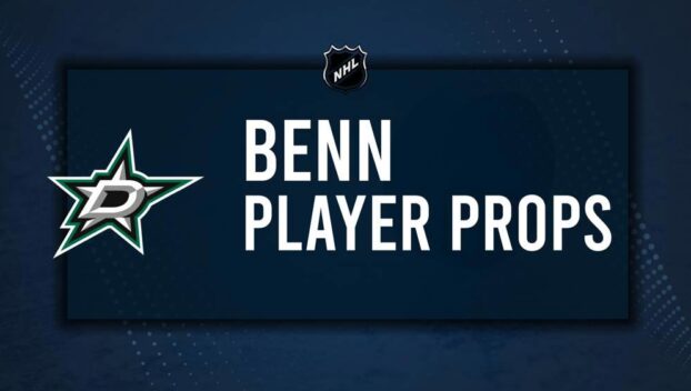 Jamie Benn Player Prop Bets for the Stars vs. Sharks Game - October 15