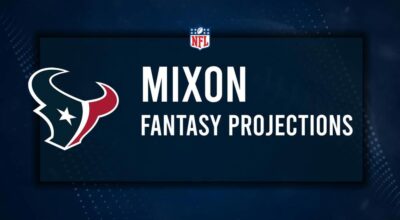 Joe Mixon Fantasy Projections: Week 8 vs. the Colts