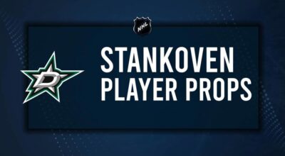 Logan Stankoven Player Prop Bets for the Stars vs. Bruins Game - October 24