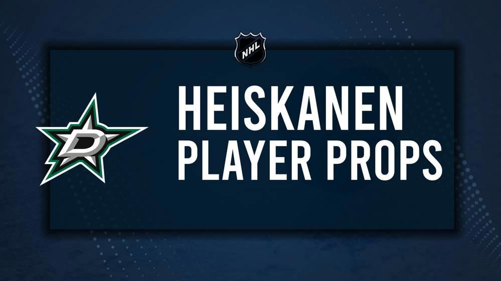 Miro Heiskanen Player Prop Bets for the Stars vs. Islanders Game - October 12