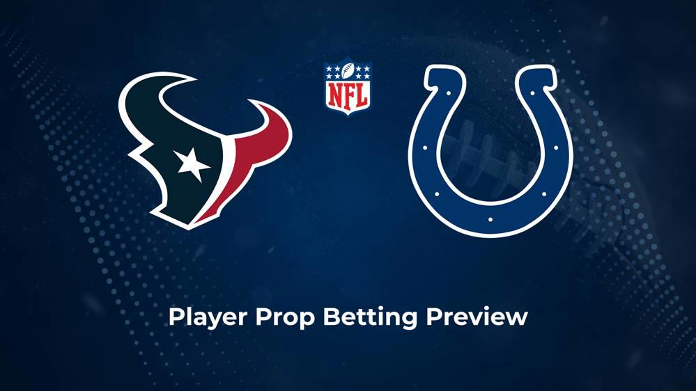 Texans vs. Colts Player Props & Odds – Week 8