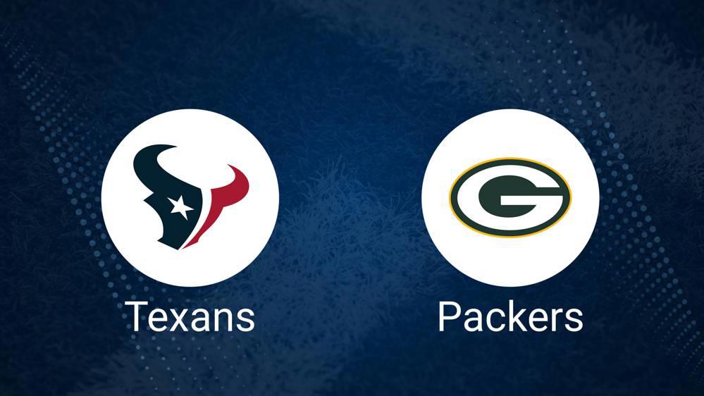 Texans vs. Packers: Odds, Moneyline, and Spread - Week 7