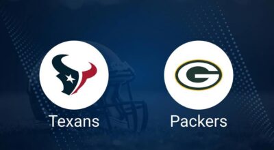 Texans vs. Packers Predictions & Picks: Odds, Moneyline, Spread - Week 7