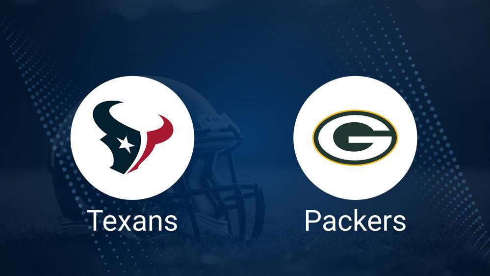 Texans vs. Packers Predictions & Picks: Odds, Moneyline, Spread - Week 7