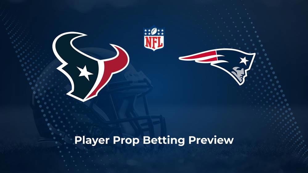 Texans vs. Patriots Player Props & Odds – Week 6