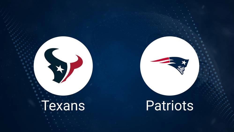 Texans vs. Patriots Predictions & Picks: Odds, Moneyline, Spread - Week 6