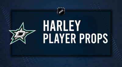 Thomas Harley Player Prop Bets for the Stars vs. Bruins Game - October 24