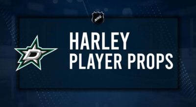 Thomas Harley Player Prop Bets for the Stars vs. Capitals Game - October 17