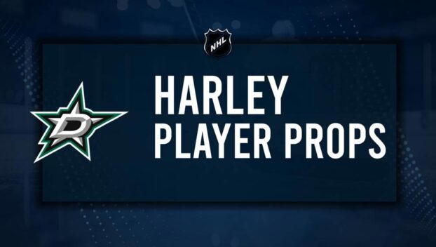 Thomas Harley Player Prop Bets for the Stars vs. Capitals Game - October 17