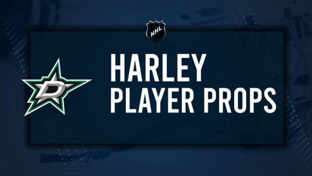 Thomas Harley Player Prop Bets for the Stars vs. Sharks Game - October 15