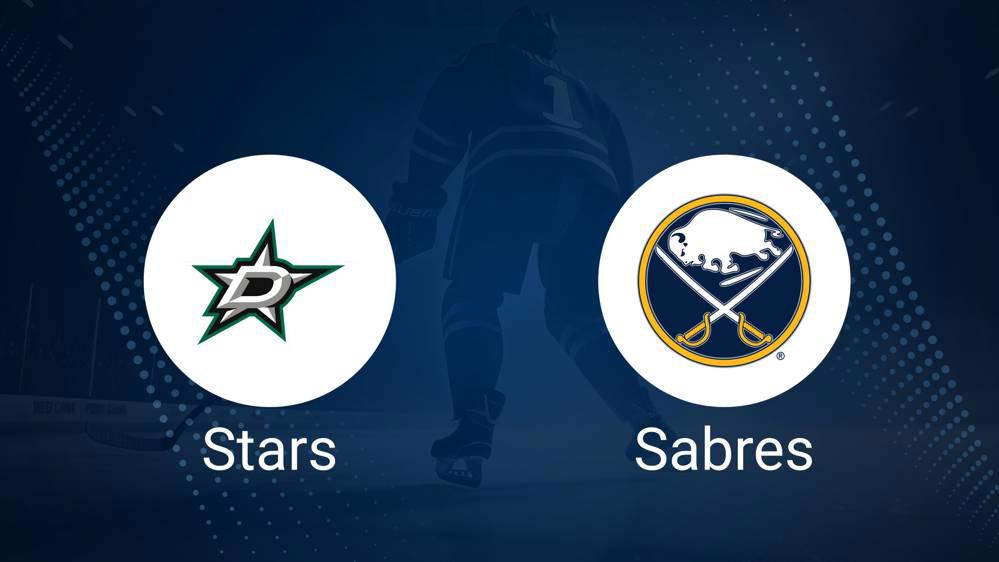 Where to Watch Dallas Stars vs. Buffalo Sabres on TV or Streaming Live - October 22