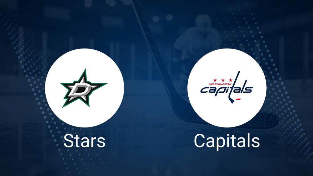 Where to Watch Dallas Stars vs. Washington Capitals on TV or Streaming Live - October 17