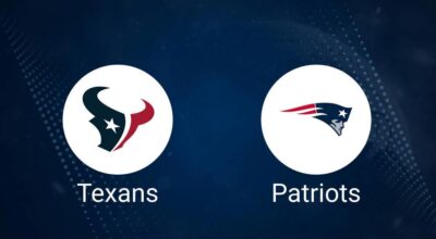 Where to Watch Texans vs. Patriots on TV or Streaming Live - Oct. 13