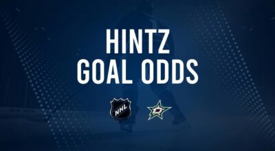 Will Roope Hintz Score a Goal Against the Blackhawks on October 26?