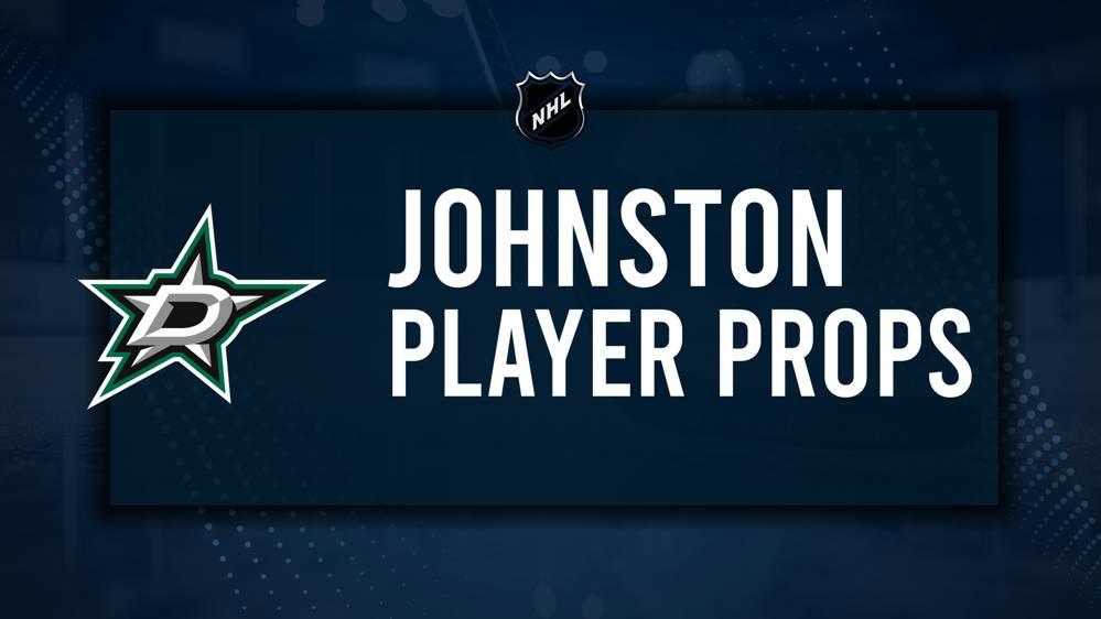 Wyatt Johnston Player Prop Bets for the Stars vs. Bruins Game - October 24