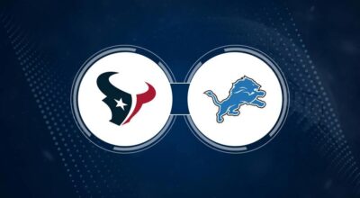 Best Bets, Odds for the Texans vs. Lions Sunday Night Football Game – Week 10