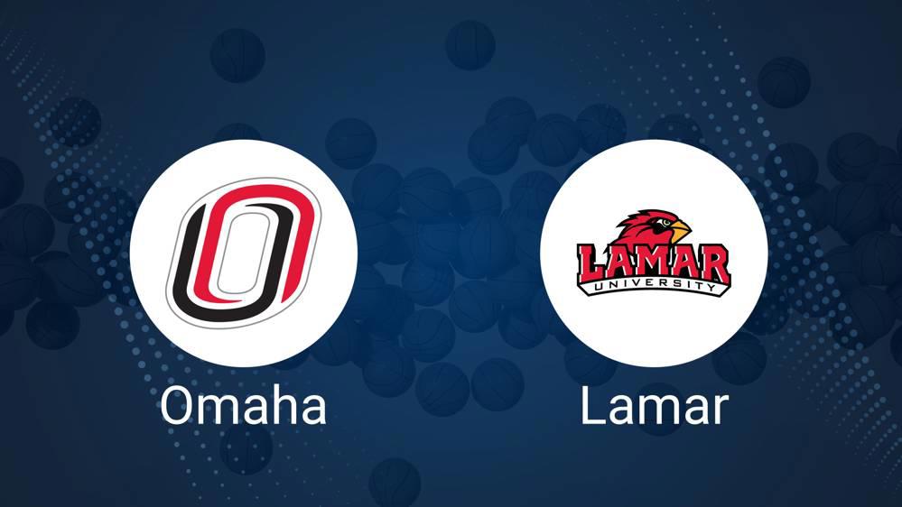 How to Watch Omaha vs. Lamar on TV or Live Stream - November 24