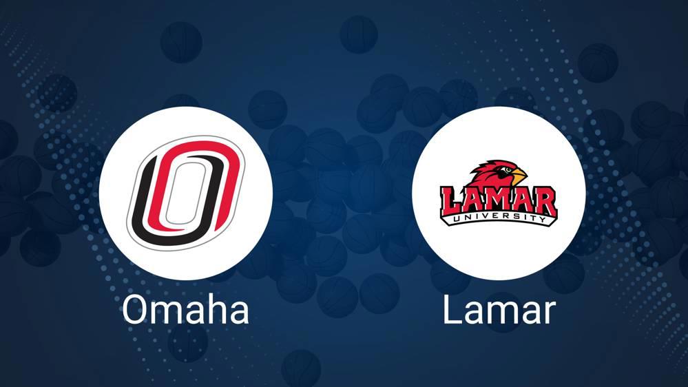 How to Watch Omaha vs. Lamar on TV or Live Stream - November 24