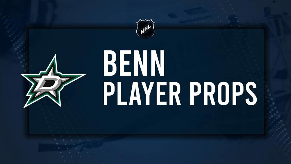 Jamie Benn Player Prop Bets for the Stars vs. Penguins Game - November 11