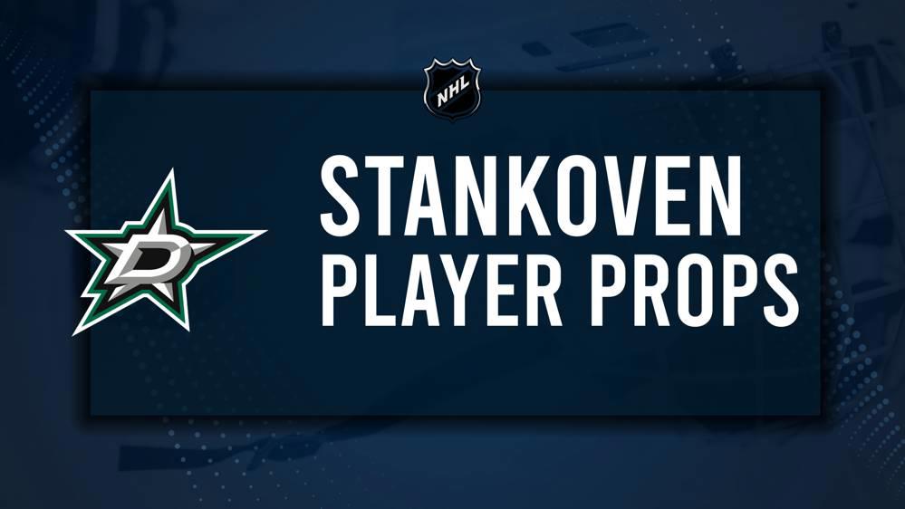 Logan Stankoven Player Prop Bets for the Stars vs. Ducks Game - November 18