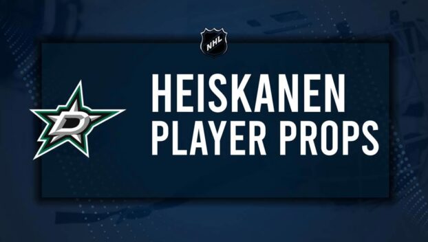 Miro Heiskanen Player Prop Bets for the Stars vs. Avalanche Game - November 29