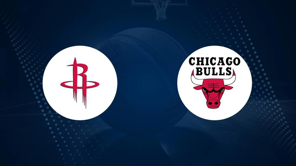 NBA Best Bets: Rockets vs. Bulls Picks for November 17