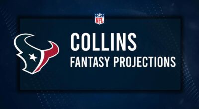 Nico Collins Fantasy Projections: Week 10 vs. the Lions