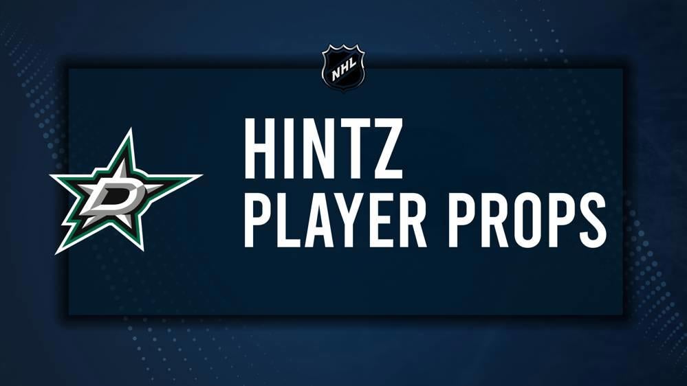 Roope Hintz Player Prop Bets for the Stars vs. Panthers Game - November 2