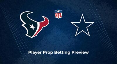 Texans vs. Cowboys Player Props & Odds – Week 11