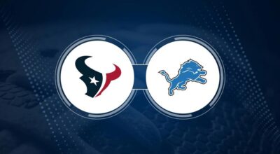 Texans vs. Lions Same Game Parlay Picks – NFL Week 10