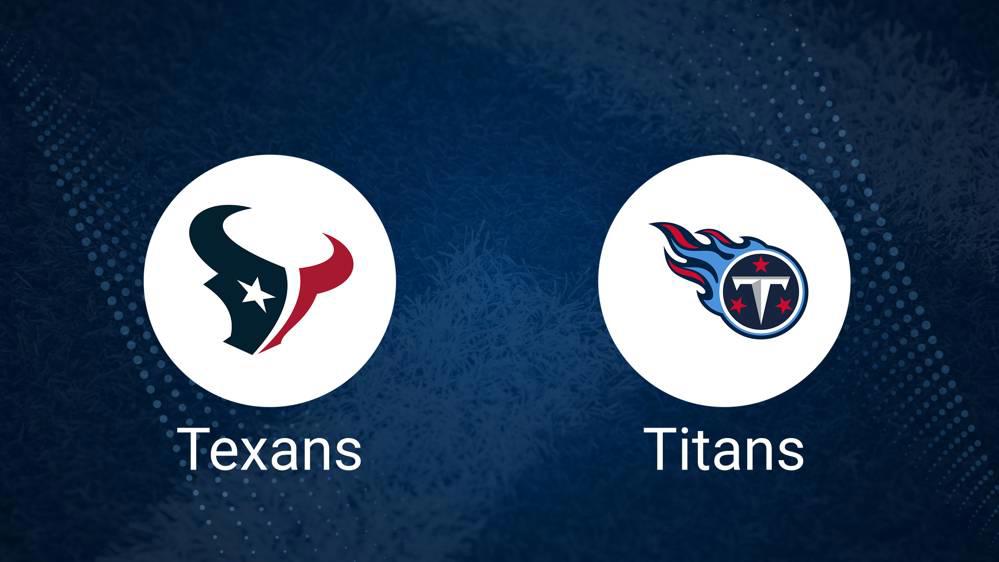 Texans vs. Titans Predictions & Picks: Odds, Moneyline, Spread - Week 12