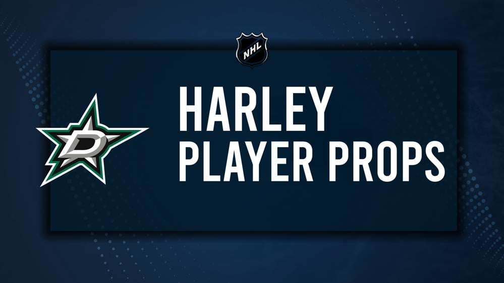 Thomas Harley Player Prop Bets for the Stars vs. Jets Game - November 9