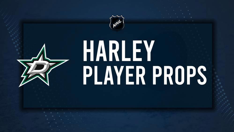 Thomas Harley Player Prop Bets for the Stars vs. Penguins Game - November 11