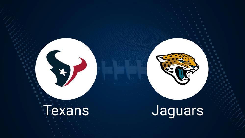 Where to Watch Texans vs. Jaguars on TV or Streaming Live - Dec. 1