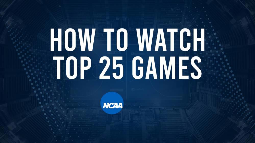 How to Watch Top 25 Women's College Basketball Games - Wednesday, January 1