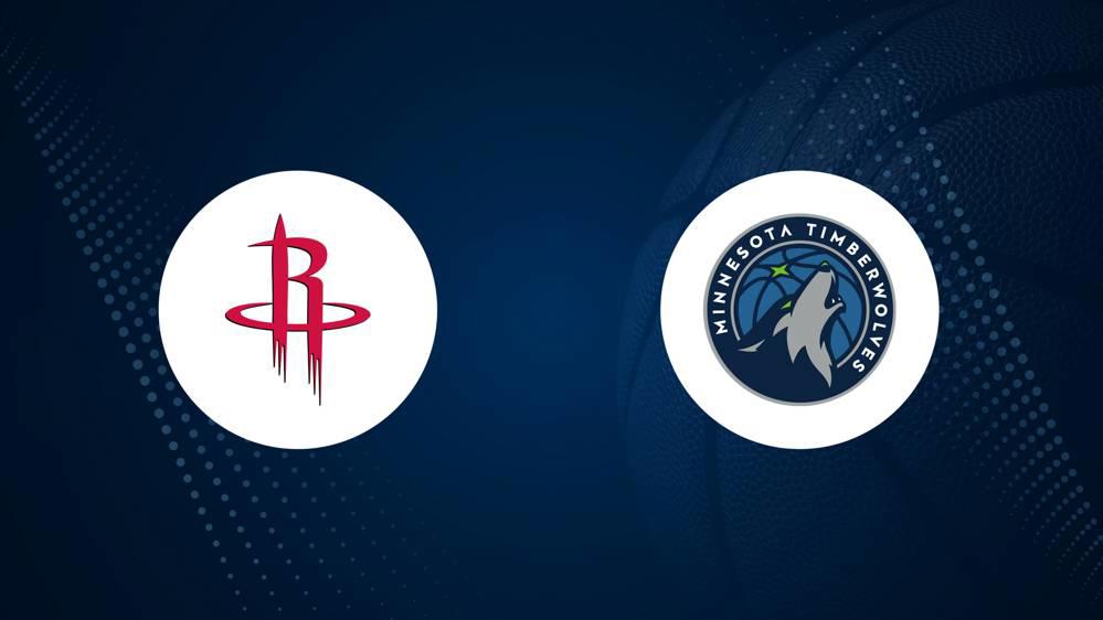 NBA Best Bets: Rockets vs. Timberwolves Picks for December 27