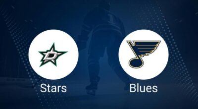 Stars vs. Blues Injury Report Today - December 14