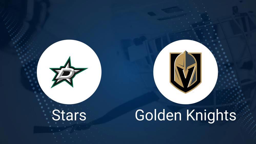 Stars vs. Golden Knights Injury Report Today - December 6